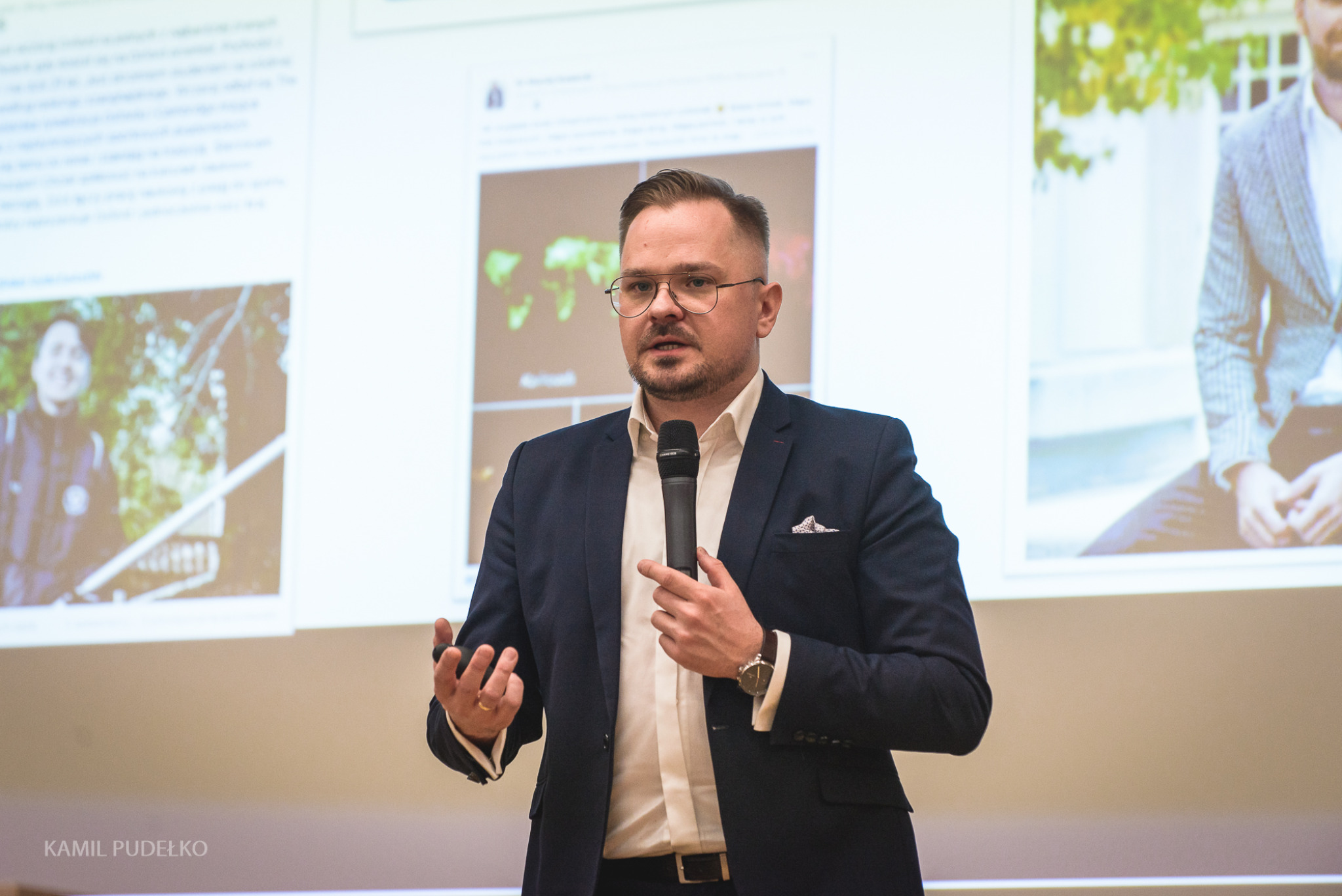 Wystąpienie publiczne — dr Bartłomiej Machnik